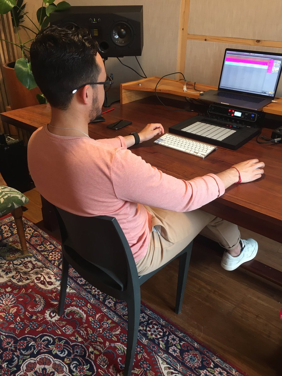 MartinMyers's tweet photo. Working in studio @Siphokazi_J with @milanrendall 👍👍always pushing and this seed was planted 4 years ago at @musicexchange power of partnership @RJBenjamin https://t.co/Aiop8YKhyp