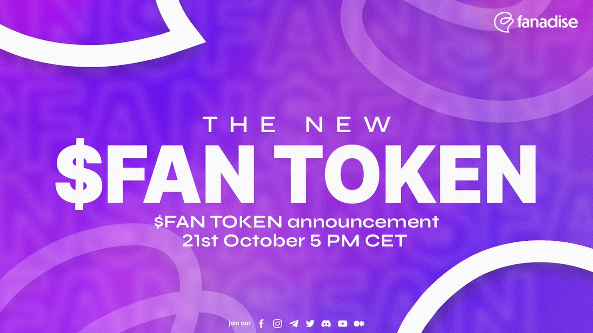 fanadisenft's tweet photo. 🔥THE NEW $FAN TOKEN IS LIVE TODAY🔥

🚨1 BNB GIVEAWAY🚨

To participate:
1. Retweet 
2. Follow @fanadisenft
3. Tag your friends

#Giveaway #Giveaways #GiveawayAlert https://t.co/ITxLIwjguP