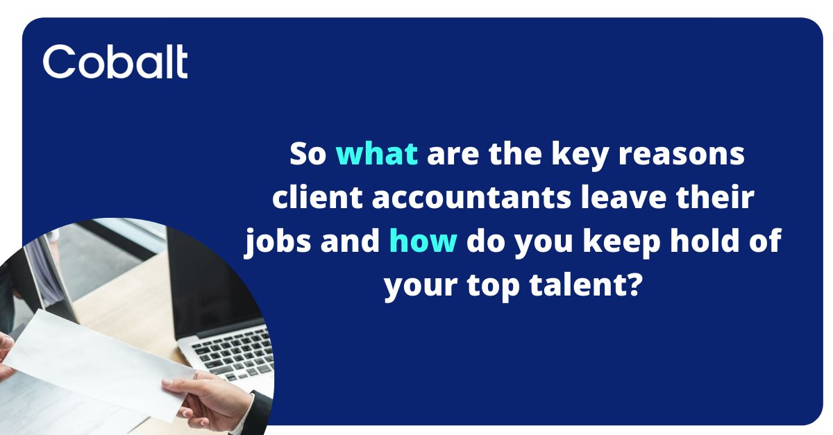CobaltRecruit's tweet photo. Amy Mottershead looks at the key reasons client accountants are leaving their jobs and how you can keep hold of your top talent. 

https://t.co/r4yQ6VWAxo

#clientaccountants #clientaccounting #propertyaccounting ##propertyaccounts #accountingtips https://t.co/P8NYIPWdrc