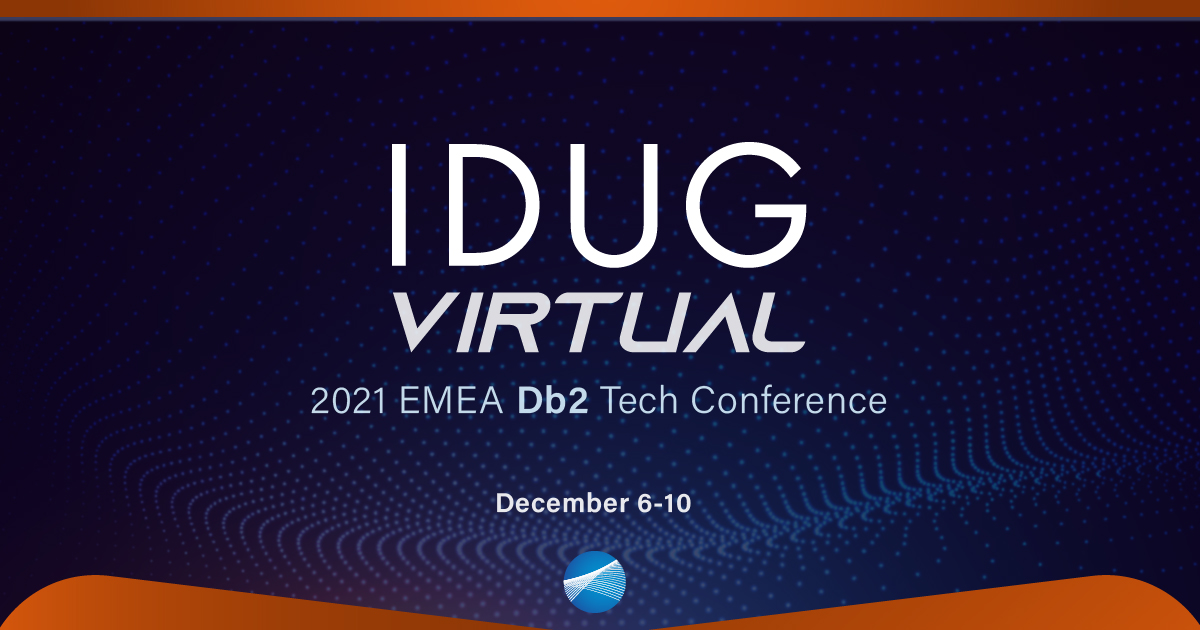Ferdinand Prahst (@infodschanki) on Twitter photo The agenda of the @IDUG Virtual 2021 EMEA Db2 Tech Conference is online --> idug.org/events/calenda…
@IBMChampions #IDUGEMEA2021 #IDUGDb2 #Db2 #Db2z #Db2ZAI #DevOps #Db212 #AI #ML #CLOUD <a href="/DeDUGDb2/">DeDUGDb2</a> <a href="/db2forz/">Philippe Dubost</a> <a href="/erwin_hattingh/">Erwin Hattingh</a> The agenda of the @IDUG Virtual 2021 EMEA Db2 Tech Conference is online --> idug.org/events/calenda…
@IBMChampions #IDUGEMEA2021 #IDUGDb2 #Db2 #Db2z #Db2ZAI #DevOps #Db212 #AI #ML #CLOUD <a href="/DeDUGDb2/">DeDUGDb2</a> <a href="/db2forz/">Philippe Dubost</a> <a href="/erwin_hattingh/">Erwin Hattingh</a>