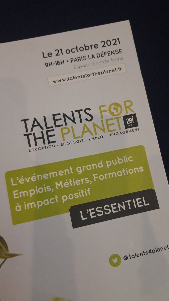 Comment passer d'une génération sensibilisée à une génération formée ? #education #ecologie #emploi #engagement <a href="/talents4planet/">TALENTS FOR THE PLANET</a>