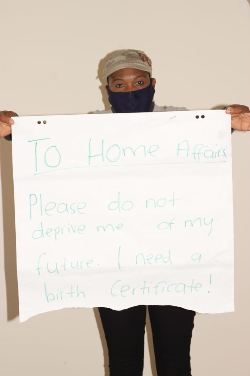 CoRMSA's tweet photo. Home Affairs needs to act as the plight of the youths continues to touch our hearts as lack of births certificate poses as a major obstacle in their lives .
Sign the petition for #DocumentUs campaign below to support the voices of the youths.
https://t.co/umBRPKqmz0 https://t.co/TVzFCAB9sj