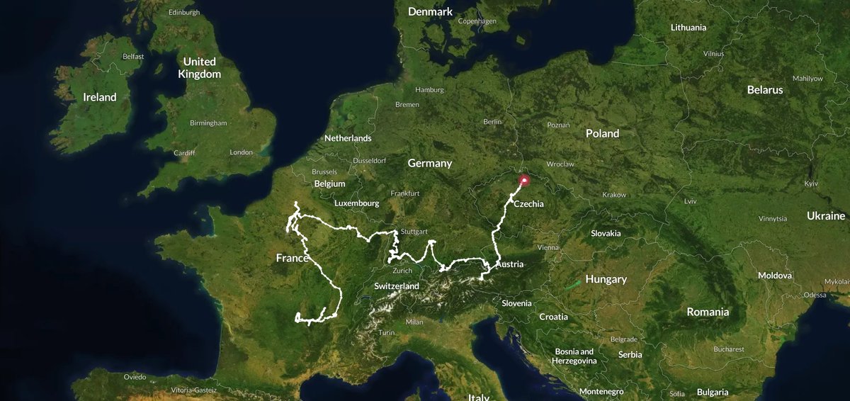 picodix's tweet photo. It is a rather sloooow road trip with an average of 30km a day, but there is a lot of benefit in going slow 🐌 https://t.co/T9ompmOHoG