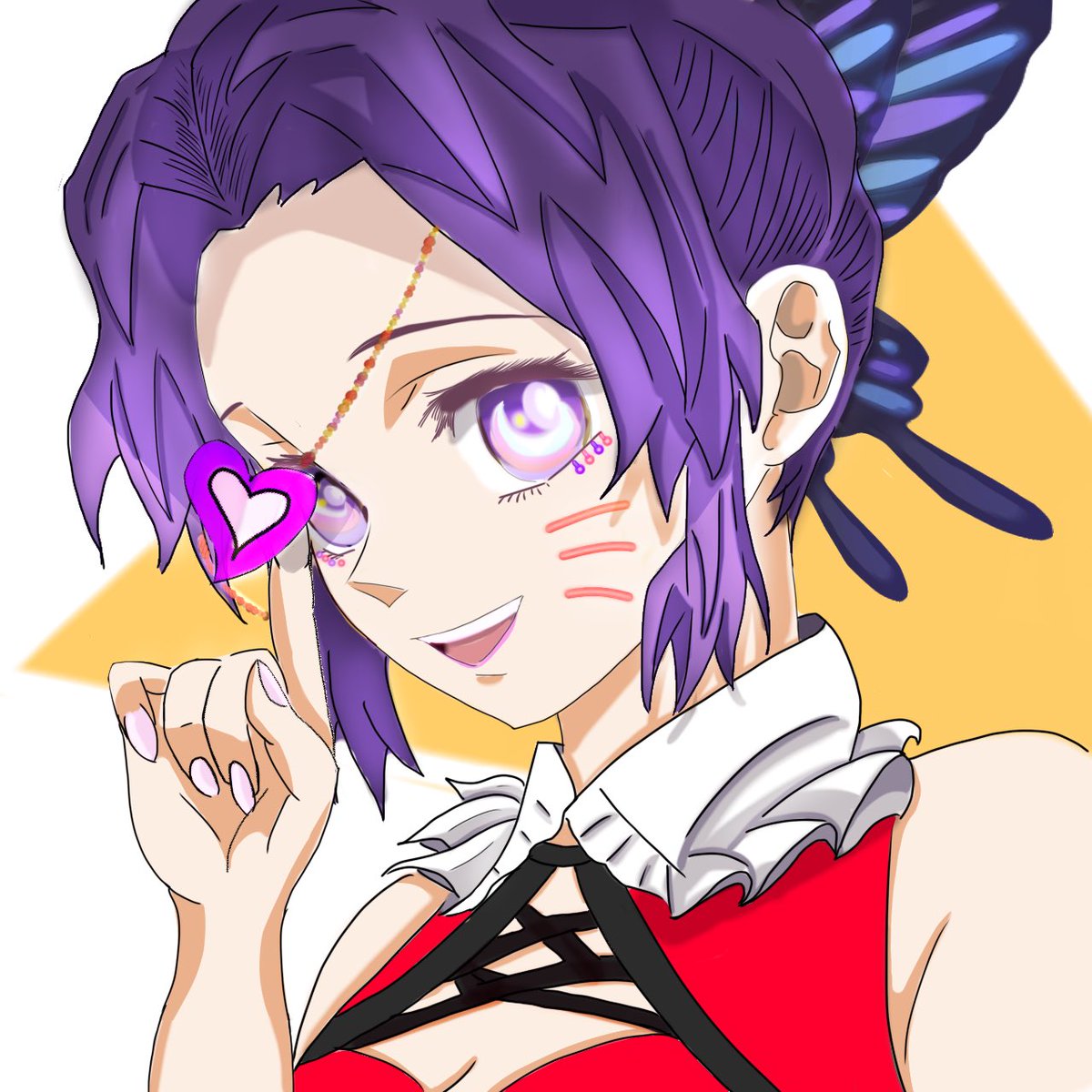 ハロウィンイラスト 胡蝶しのぶ 鬼滅の刃イラスト ツイレポ ハロウィンイラスト 胡蝶しのぶ 鬼滅の刃イラスト ツイレポ