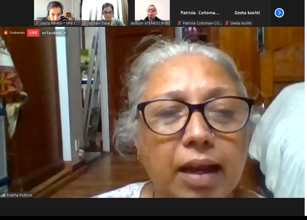 HomeNetInt's tweet photo. Workers from around the 🌎 joined us in yesterday's celebrations of #HomeBasedWorkersDay! Hundreds of participants got together in our online event! 👏👏👏

They are calling for recognition of their rights as workers and demanding Universal Social Protection for all!

#OCT20HBW https://t.co/WV3l01Ykmc