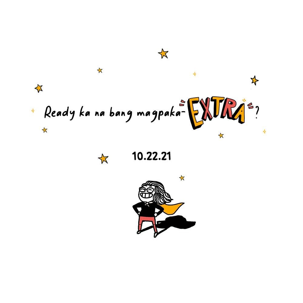 linyalinya's tweet photo. May EXTRA-special collab na parating! ✨ Mahuhulaan nyo kaya kung sino sya? 🤔

Clue: LM. She’s a coach, and she’s part of a team! 

10.22.21
https://t.co/ELW59Wldz2
#Abangan https://t.co/zbV6q6UjpZ