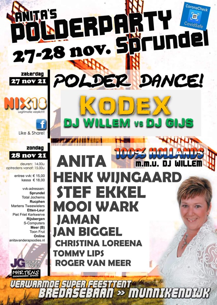 Anitavanderapso's tweet photo. Eindelijk mag het weer.  Kaartverkoop start binnenkort! https://t.co/1n813tJT4U