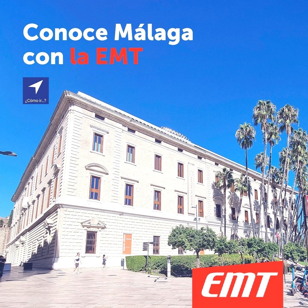 EMT_Malaga's tweet photo. Ahora, se ha rehabilitado para albergar el Museo de Málaga que recoge la colección del Museo de Bellas Artes y Arqueológico.
📣Puedes visitarlo gratuitamente siendo ciudadano Europeo, con nuestras líneas. Situado frente al Paseo del Parque.
#EMTsam #emt #emtmalaga https://t.co/X2Y50Goj58