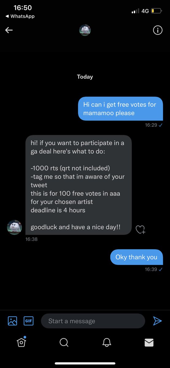 itsysmn_'s tweet photo. Moomoo!! Got  a deal with @aaavotings 
💥1000 rts (qrt not included)
for 100 free votes in AAA #MAMAMOO @RBW_MAMAMOO 
 Will end in 4 hours https://t.co/4QGph4Tb5k
