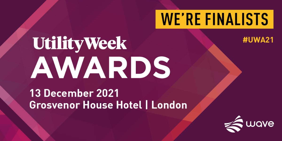 WaveUtilitiesUK's tweet photo. 🚨NEW AWARD NOMINATIONS! 🚨

🏆🙌 We’re delighted to announce we’ve been shortlisted for the Customer Experience Award and Team of the Year Award at the 2021 #UtilityWeekAwards!

Thank you to @UtilityWeek and our congratulations to all the other nominees 👏👏

#UWA21 https://t.co/gAybKf8xgU