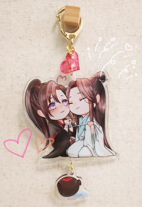 うりうり💙酔っぱらんじゃんアクキーできた～!☺️☺️ 