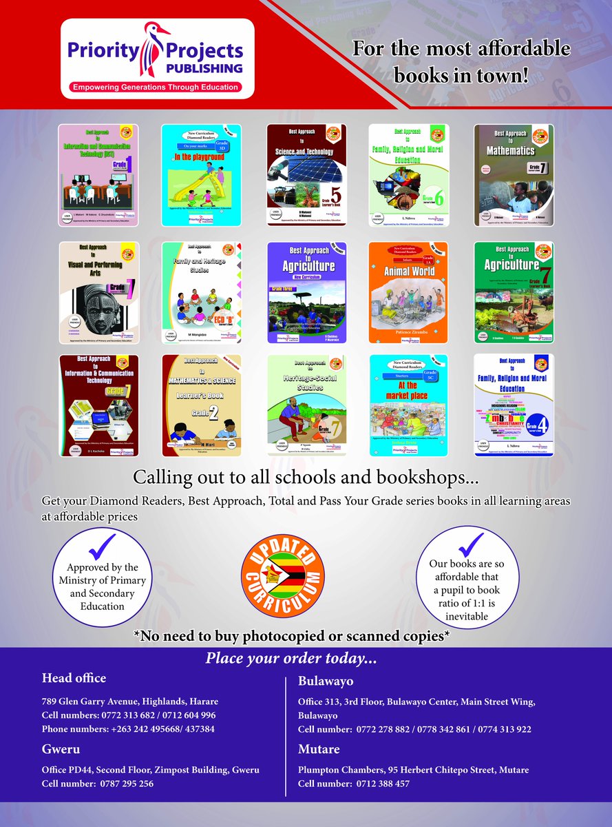 PriorityProjec2's tweet photo. Our Textbooks are so affordable that a 1:1 pupil to book ratio is inevitable!
#empoweringgenerationsthrougheducation
#championsofthereadingrevolution https://t.co/sVXfpqSeAJ