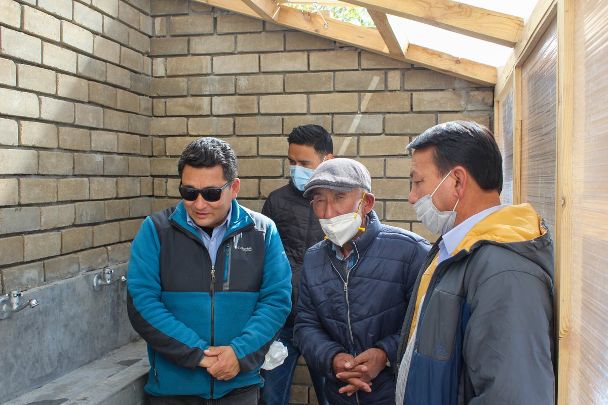ledegladakh's tweet photo. All-Weather Solar Passive Handwash and Drinking Water Facility at Govt. Girl’s Hr. Sec. School, Leh inaugurated on 20th Oct 2021

#Ledeg #liveableleh #BORDA #Hansaflex 

@Hansa_Flex https://t.co/UQcsqa7GlX