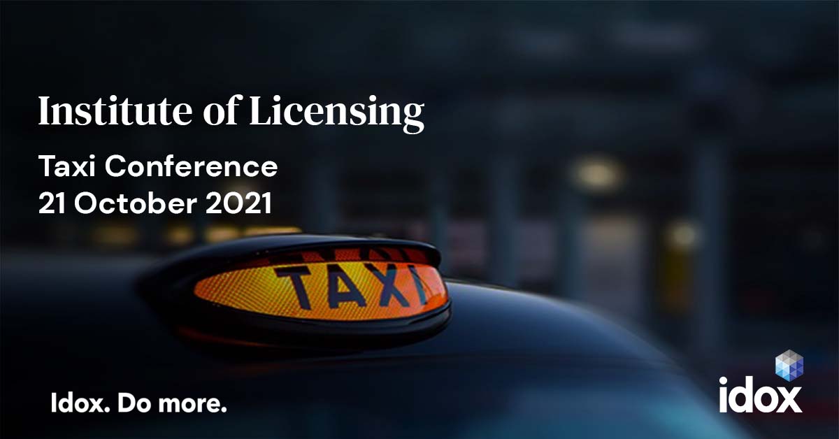 Idoxgroup's tweet photo. Our expert team is in Birmingham today attending the @Instoflicensing 2021 Taxi Conference. Chat with our licensing product specialists Matt Potts and Andy Clothier to learn how you can do more with our innovative, cloud-based solutions: 

Read more: https://t.co/4LbRqRWruf

#IOL https://t.co/pyUGxF2LRR