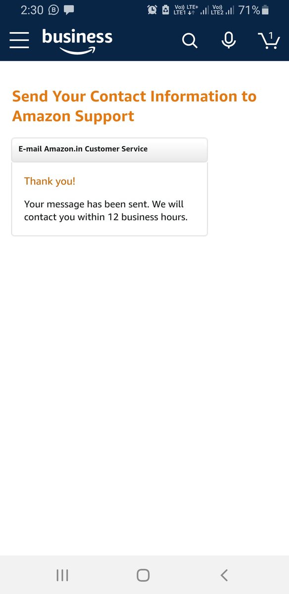 AChauhan75's tweet photo. @AmazonHelp Done https://t.co/93G4Zic1eI