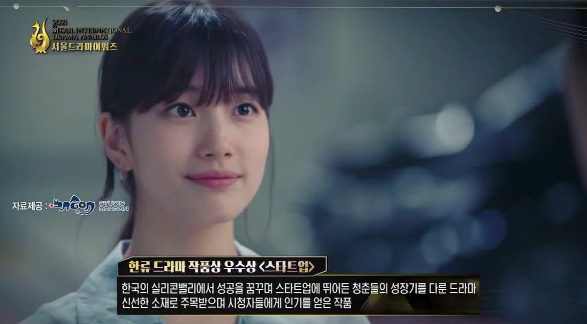 Congratulations to #StartUp for winning Best Excellence Award for Hallyu Drama 🎉🥰😍🥳😭

#Suzy #BaeSuzy #수지 #배수지