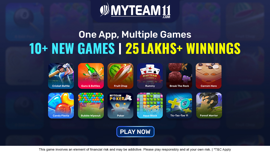 MyTeam_11's tweet photo. All your favourite games at one place. Don't waste time switching apps, just Play &amp; WIN.  

Create Your Teams Here- https://t.co/OLw3C8fnYa &amp; Win Big!

#FantasySports #FantasyCricket #MyTeam11 #CardGames #Games #MultipleGames #OnlineRummy #OnlineGames #PlayGame https://t.co/fsmMCo0ovN