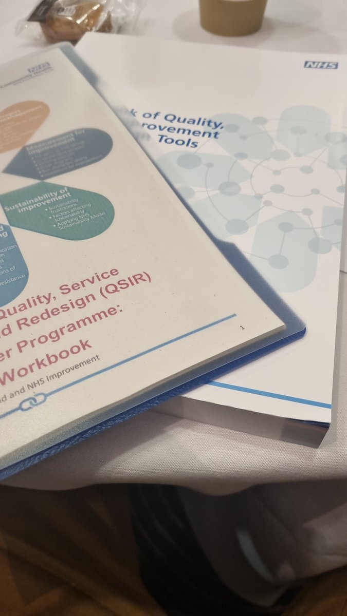 Excited for the start of the QSIR Practitioner programme with @serviceimpkchft