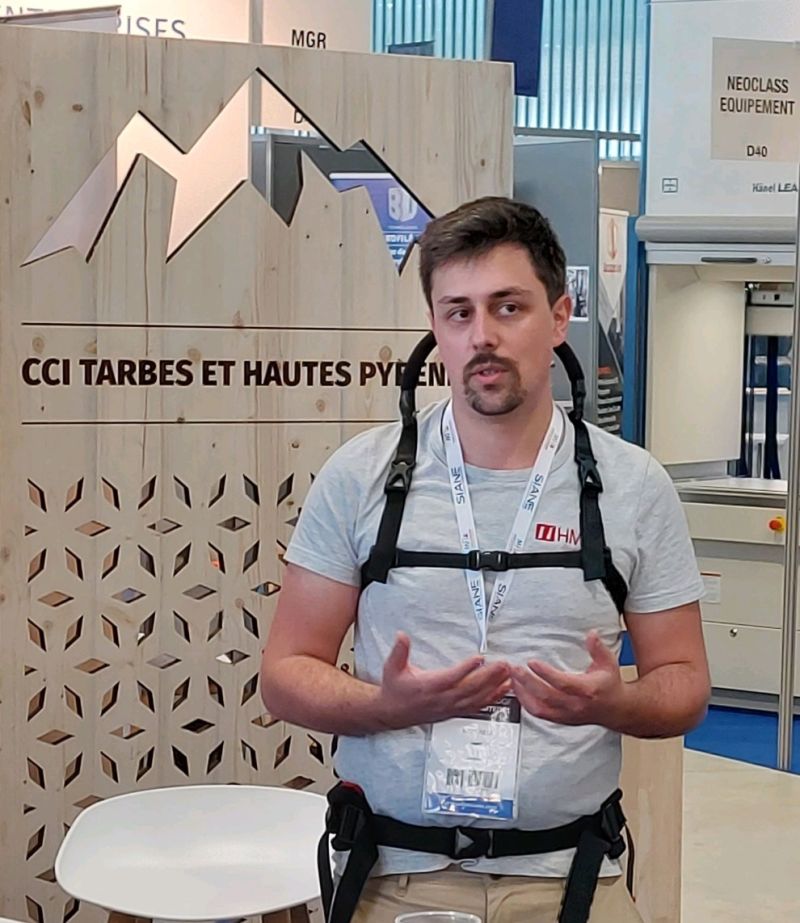 CCITarbesHP's tweet image. #SIANE Retour en image sur la présentation, hier, des solutions ergonomiques &amp;amp; d'exosquelette d' @HMTFrance
Venez découvrir une autre #entreprise #innovante des #HautesPyrénées: @keematicSAS .
Rendez-vous à 12h, aujourd'hui, sur le stand E_44 .