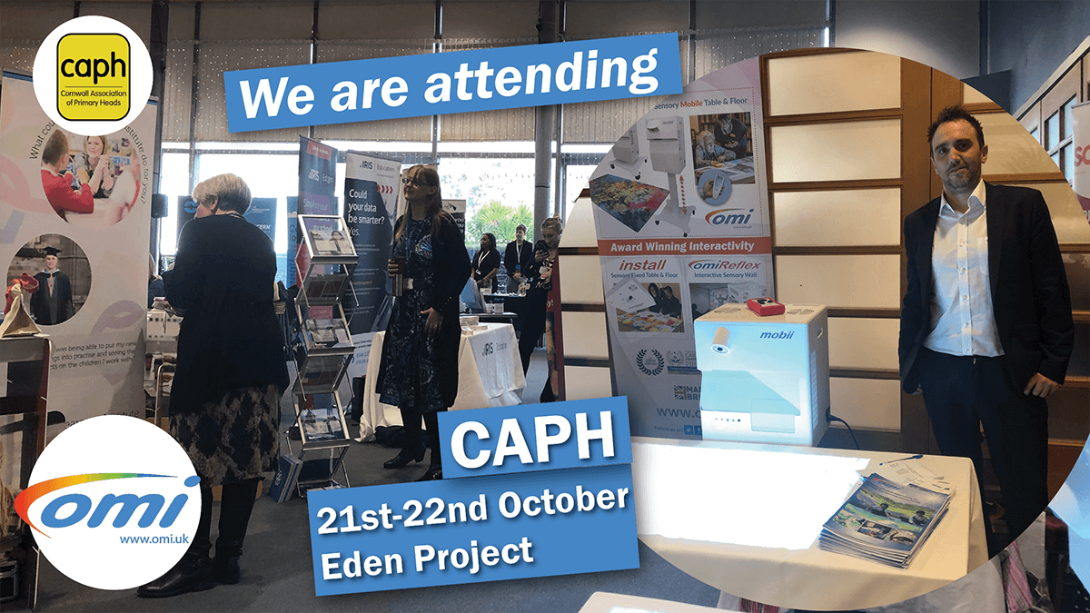OMinteractive1's tweet photo. Come and say hello if your attending the CAPH conference at the Eden Project today and tomorrow in Cornwall. Please visit our stand to find out more about our award winning sensory projectors for schools.
@caph_cornwall
#caphedenconference
#SEND #CAPH #edenproject #mobii https://t.co/YAkZfUHeWs