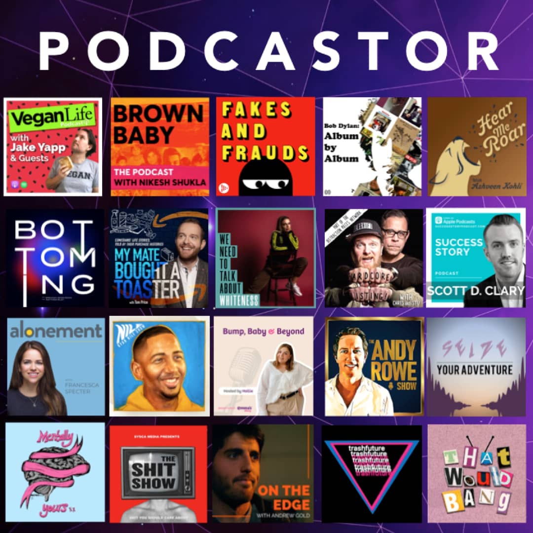 PODCASTER tweet media