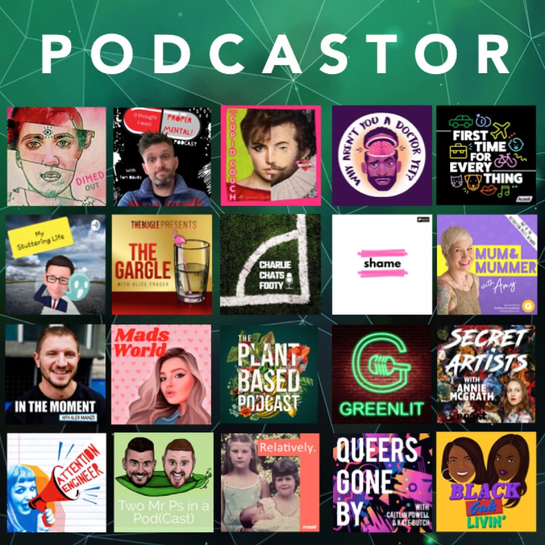 Podcaster is a show where V-The Voice of Pod, asks guests random questions about life and the pod they've created.

V is taking a short break. In the meantime we have 60 great episodes to listen to. 

Have you found your new new favourite #Podcaster yet?

linktr.ee/2Chancers