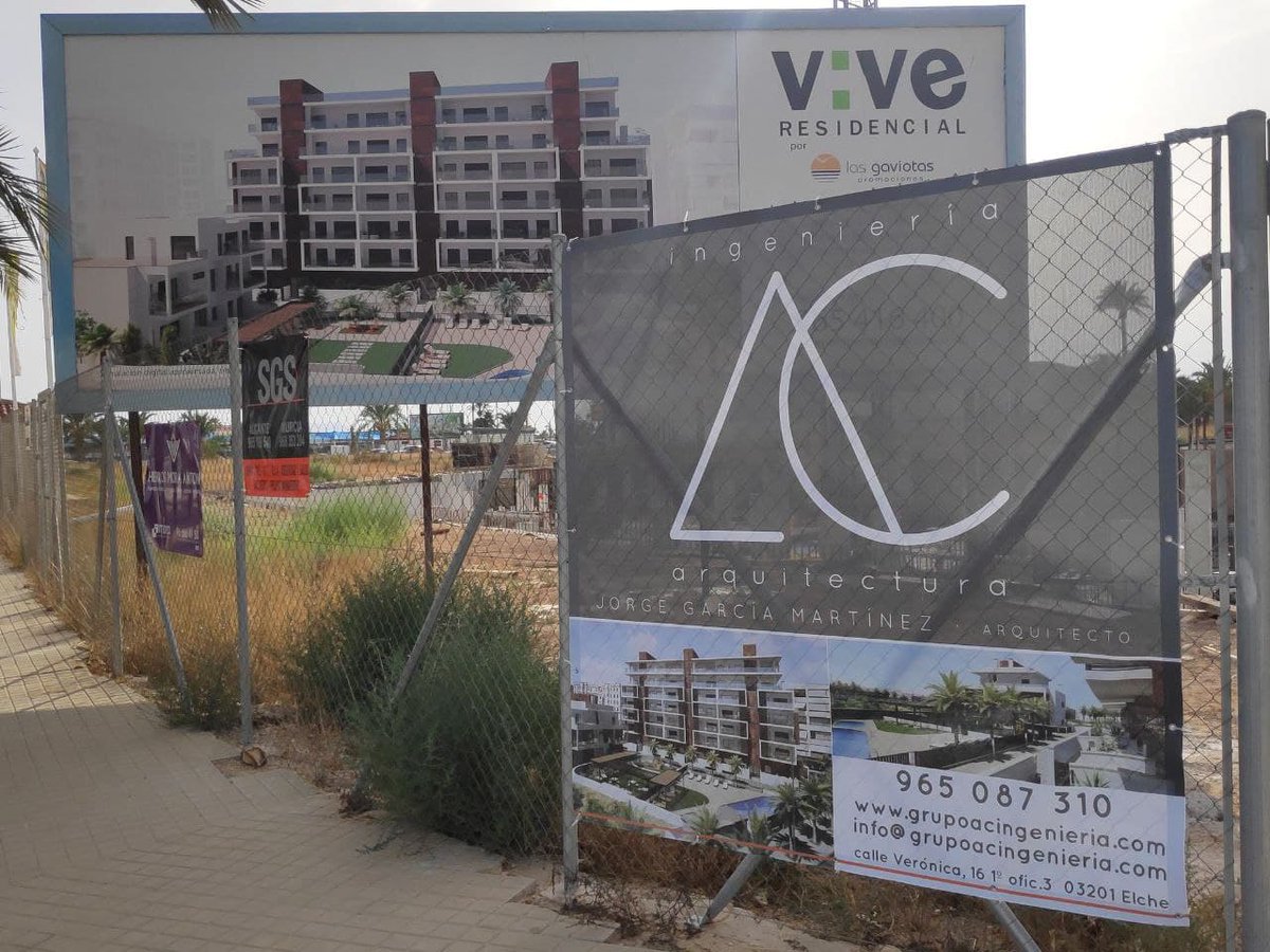 GroupACengineer's tweet photo. Las obras de los proyectos desarrollados por AC Ingeniería y Arquitectura de ViVe Residencial de Promociones Las Gaviotas, avanzan a muy buen ritmo.

Ya se encuentra prácticamente finalizada la cimentación y los muros perimetrales y un buen número de pilares de la planta sótano https://t.co/I7uLuRzxi1