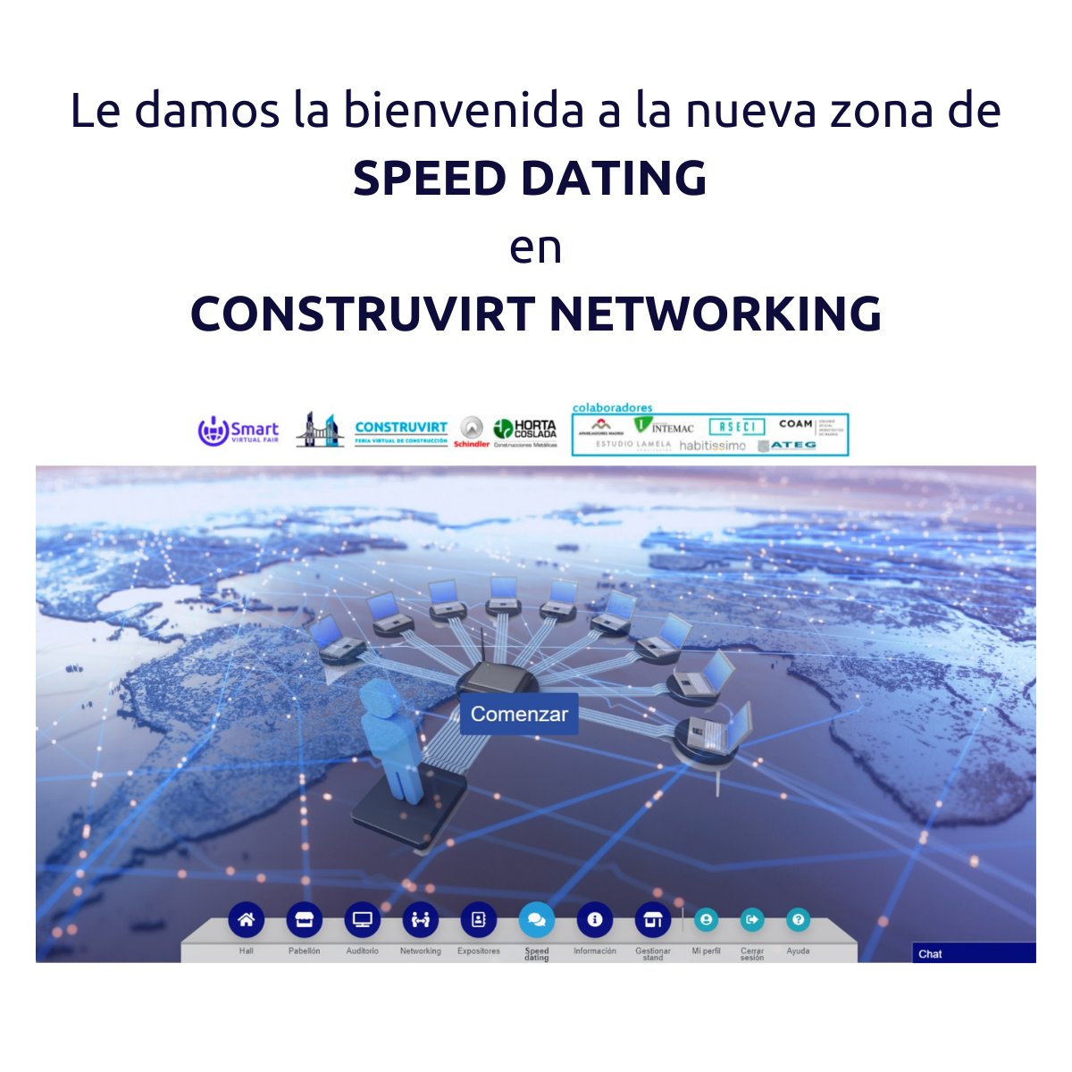 No te pierdas la sección de SPEED DATING.

construvirt.com

#construvirt #construvirtnetworking #construccion #speeddating