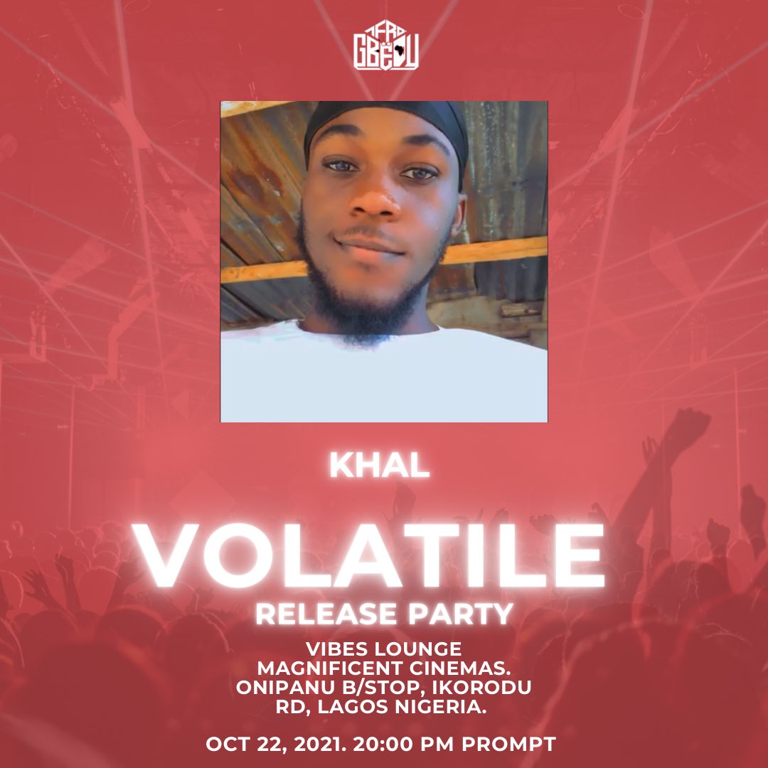 thofumee's tweet photo. Hosting a release party 🎉 for my debut project #VolatileEP tomorrow 22/10/2021 , 20:00 WAT . Y’all turn up 🆙 lets raise the roof and sing our hearts out 🔥🔥🔥
#thofumee #afrogbëdu https://t.co/40xhQ5MpzA