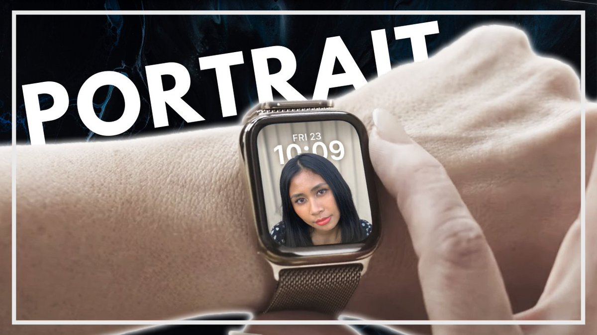 threetwentytech's tweet photo. How To Get The PERFECT Portrait Face For Your Apple Watch! (NOT As Easy As You Think!) 👉🏼 https://t.co/jokGqzhsI8 ⌚️ #apple #applewatch #watchos8 #watchos #update #portrait #watchface #YouTube #tech #threetwentytech https://t.co/b5YWBfejON