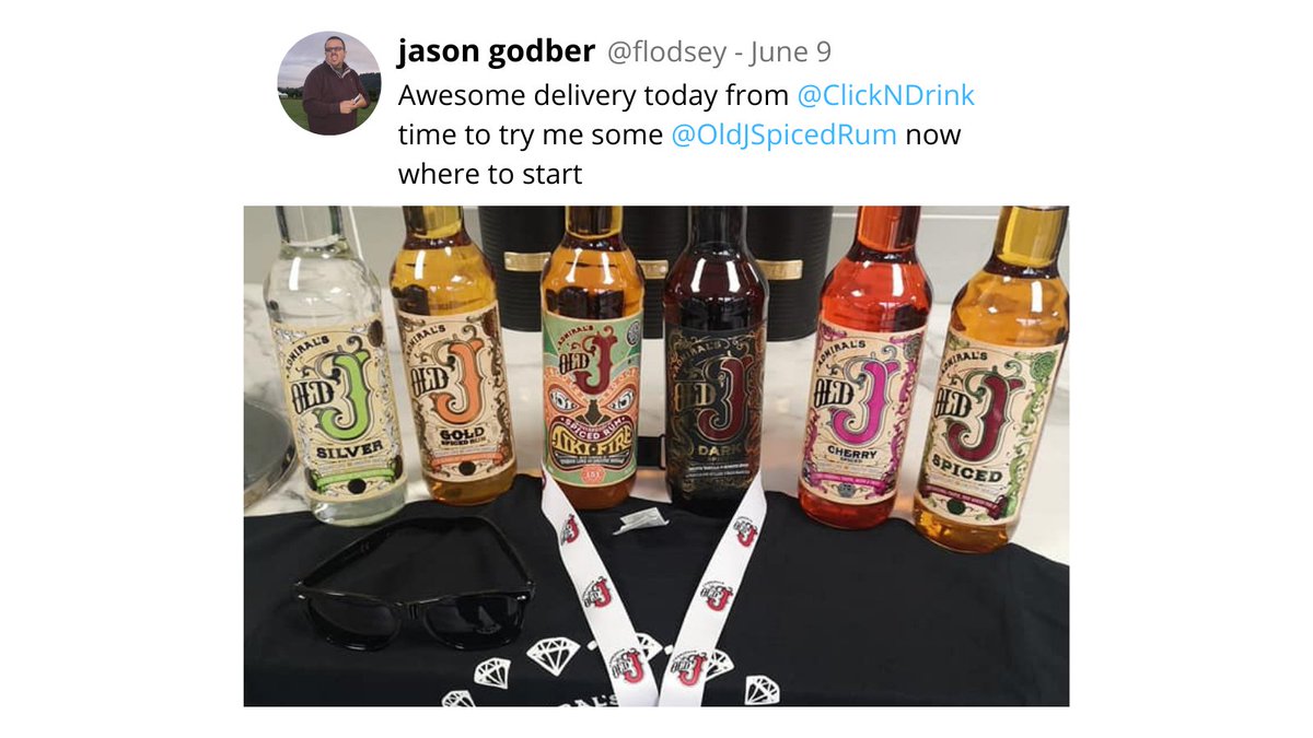 We hope Jason enjoyed his @OldJSpicedRum Super Bundle... where to start indeed 🤔 #SpicedRum #Rum #OldJSpicedRum