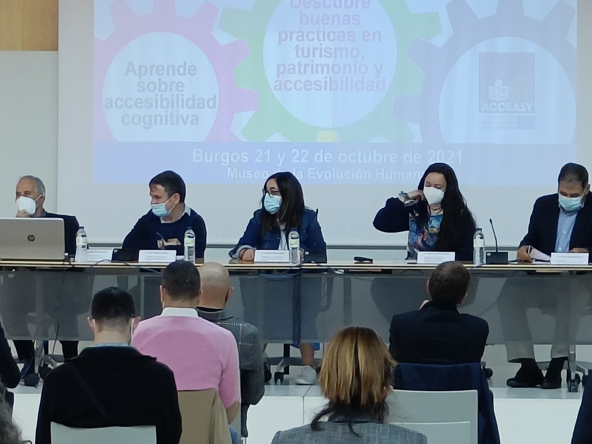 AspaniasBurgos's tweet photo. ¿Por qué es necesaria la accesibilidad cognitiva en el patrimonio cultural? Juan Álvarez del Cabildo de #Burgos, Jesús Cirujano de @Catedral2021, Raúl Ibáñez, Natalia Zatón de Adapta Burgos, Sara Genicio de @patrimoniojcyl y Eva Martín de @PlenaCyL nos lo explican
#acceasyproject https://t.co/4ZVZLCCXRS