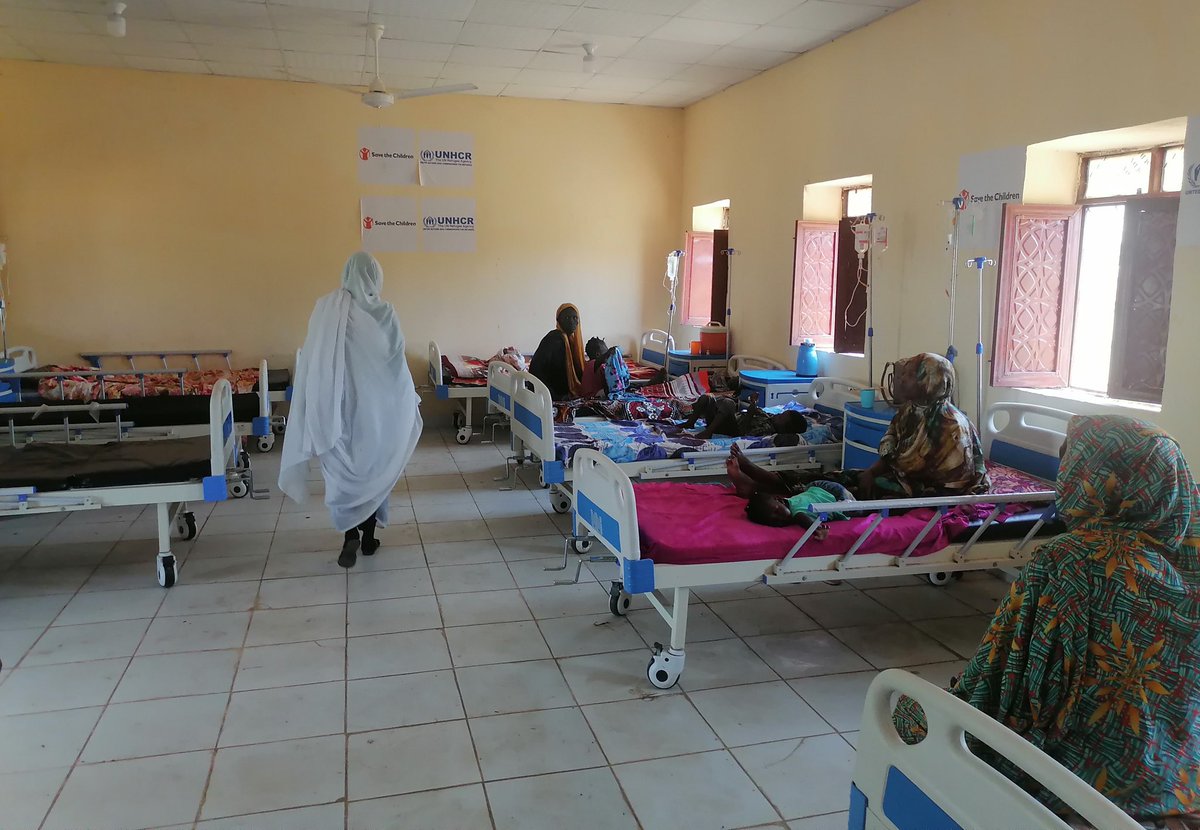 UNHCRinSudan's tweet photo. 🙏THANKS to @UNCERF funding, #UNHCR constructed wards and provided medical equipment to AbuJubayhah Hospital, South Kordofan🇸🇩. The support was part of the efforts to strengthen public hospitals absorption capacity in providing healthcare to #refugees, displaced &amp; host community. https://t.co/LCqNCSTUQY
