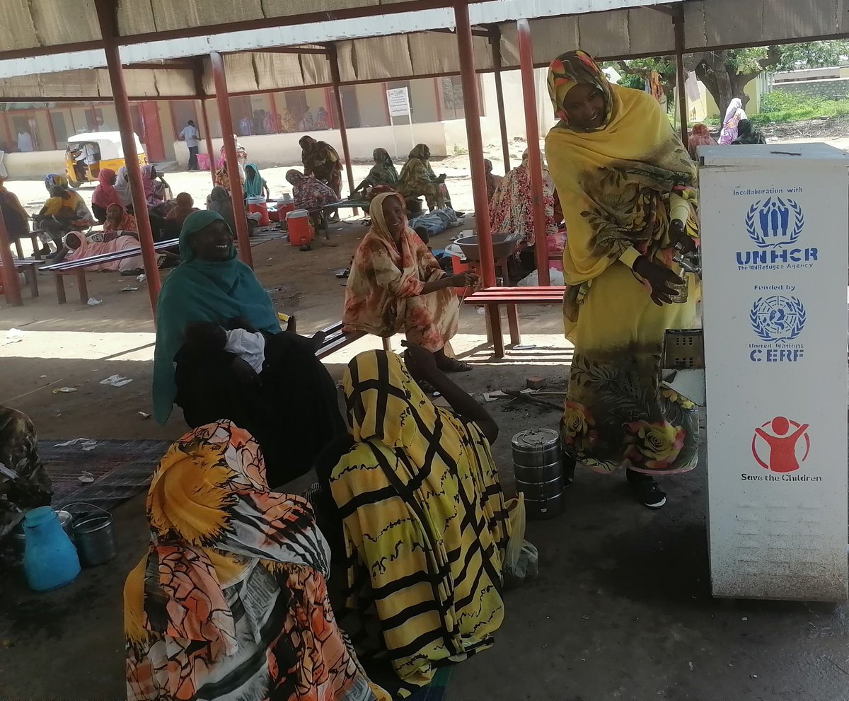UNHCRinSudan's tweet photo. 🙏THANKS to @UNCERF funding, #UNHCR constructed wards and provided medical equipment to AbuJubayhah Hospital, South Kordofan🇸🇩. The support was part of the efforts to strengthen public hospitals absorption capacity in providing healthcare to #refugees, displaced &amp; host community. https://t.co/LCqNCSTUQY