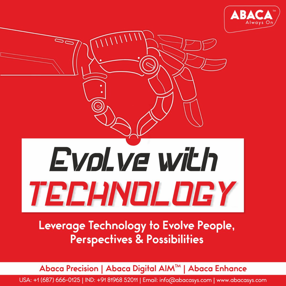 Abacasys's tweet photo. Increase your efficiency and productivity to reach your unique business goals with Abaca's Innovative Digital Platforms. Advantage from our Technological Expertise to create a global impact.

For more information, you can visit our website: https://t.co/CxWAnqqE6z https://t.co/BqXznQufrO