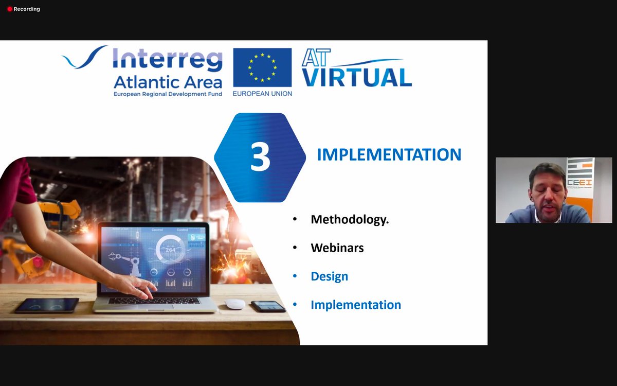Great overview from Roberto <a href="/ceeiasturias/">CEEI Asturias</a> Lead partner <a href="/ATVirtual_EU/">AT-Virtual</a> on our Webinar Identifying Opportunities, Trends &amp; Applications in AI &amp; Big Data - Second Call for Applications in Big Data/Data Analytics to participate See at-virtual.eu for more details