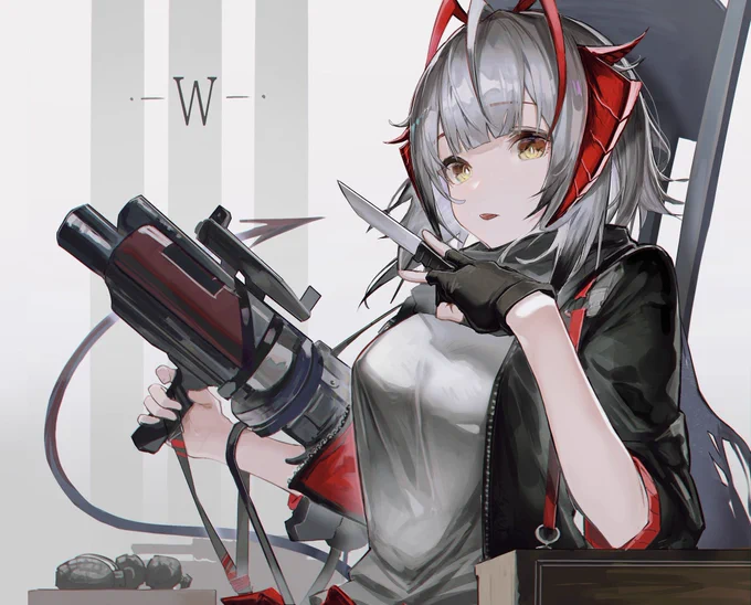 W 