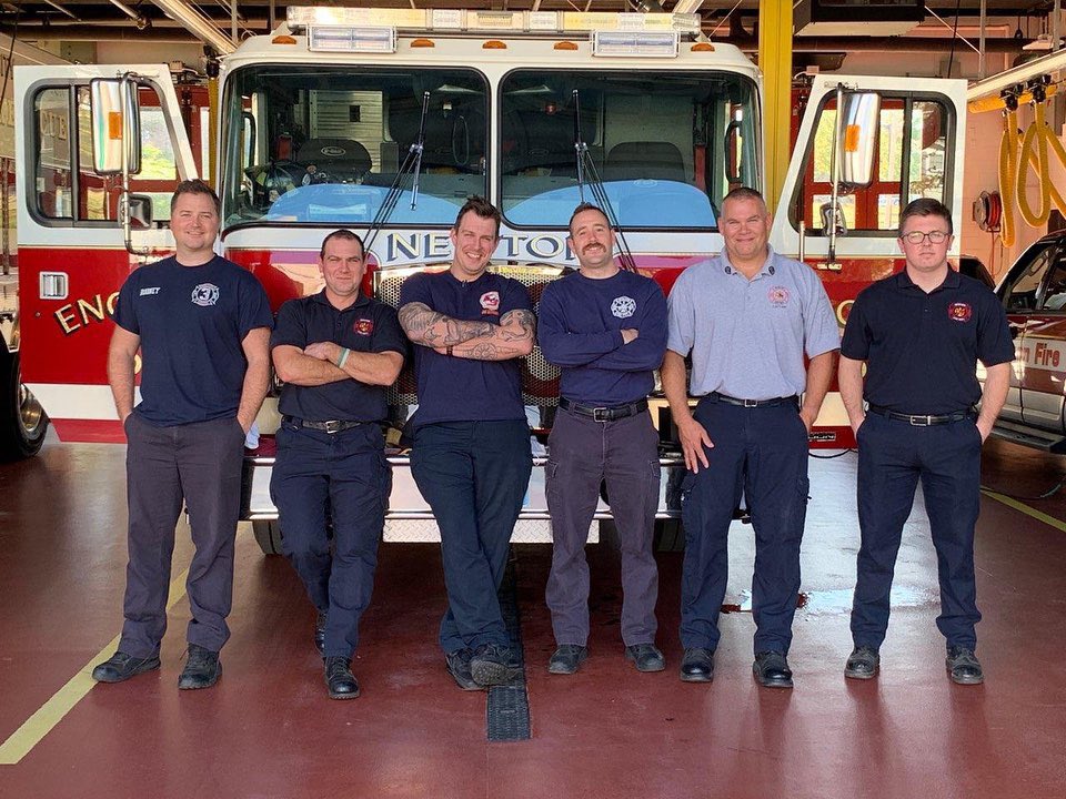 Long Post: It is often said that the firehouse is a “second family”. The bonds we have run deep. The members of E3/Group 3 all shaved their heads in support of NFD families that are battling childhood cancers right now. 1/3