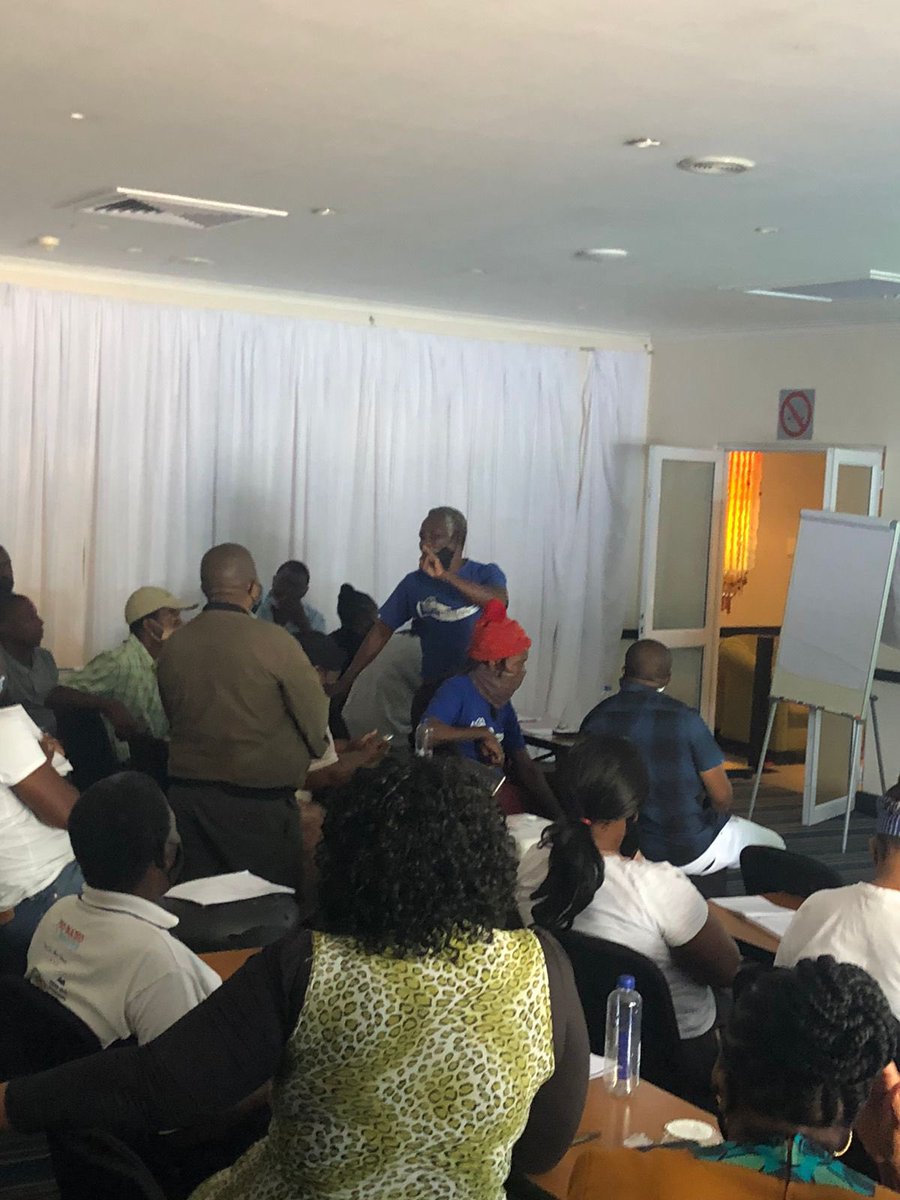 MasifundiseDT's tweet photo. Coastal Links KZN and Masifundise met with @environmentza on 13th October to discuss the public consultation on the development of the Ocean Economy Masterplan process #OEMP https://t.co/sHZBp999pe