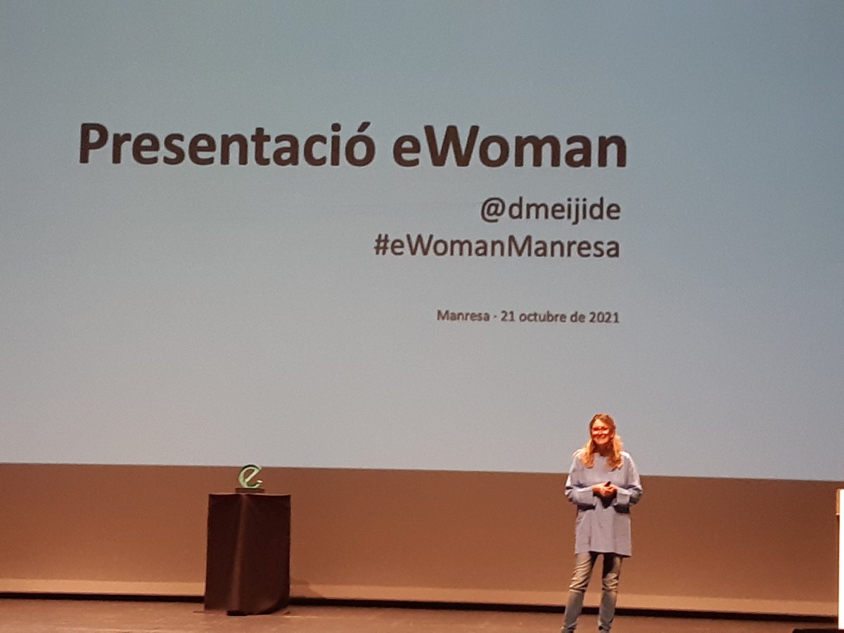Un plaer assistir a l'#ewomanManresa. Ara escoltant a <a href="/dmeijide/">Dulcinea Meijide</a> i la seva visió com a #dona, la seva trajectòria i aportació professional <a href="/AGBARclients/">AGBAR clients</a>
@Agbar
#Donesdempresa #Bages