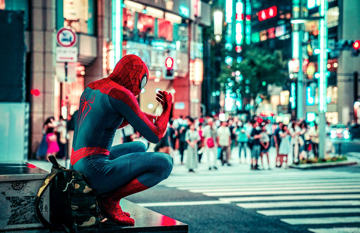 KyapiPhoto's tweet image. Spidey in Tokyo

#SpiderMan
#photography
#PhotographyIsArt
#写真好きな人と繫がりたい
#写真撮ってる人と繋がりたい
#写真で伝える私の世界
#ファインダー越しの私の世界