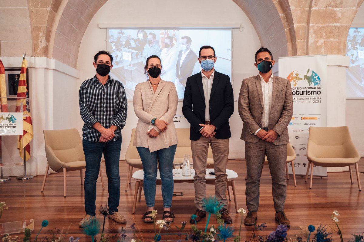 Ayer dio por finalizada la V edición del Congreso Nacional de Ecoturismo en Menorca 👏👏
Una gran experiencia, cargada de aprendizajes y reiterando el compromiso por conservar nuestra isla , y poder seguir ofreciendo a los visitantes experiencias inolvidables.