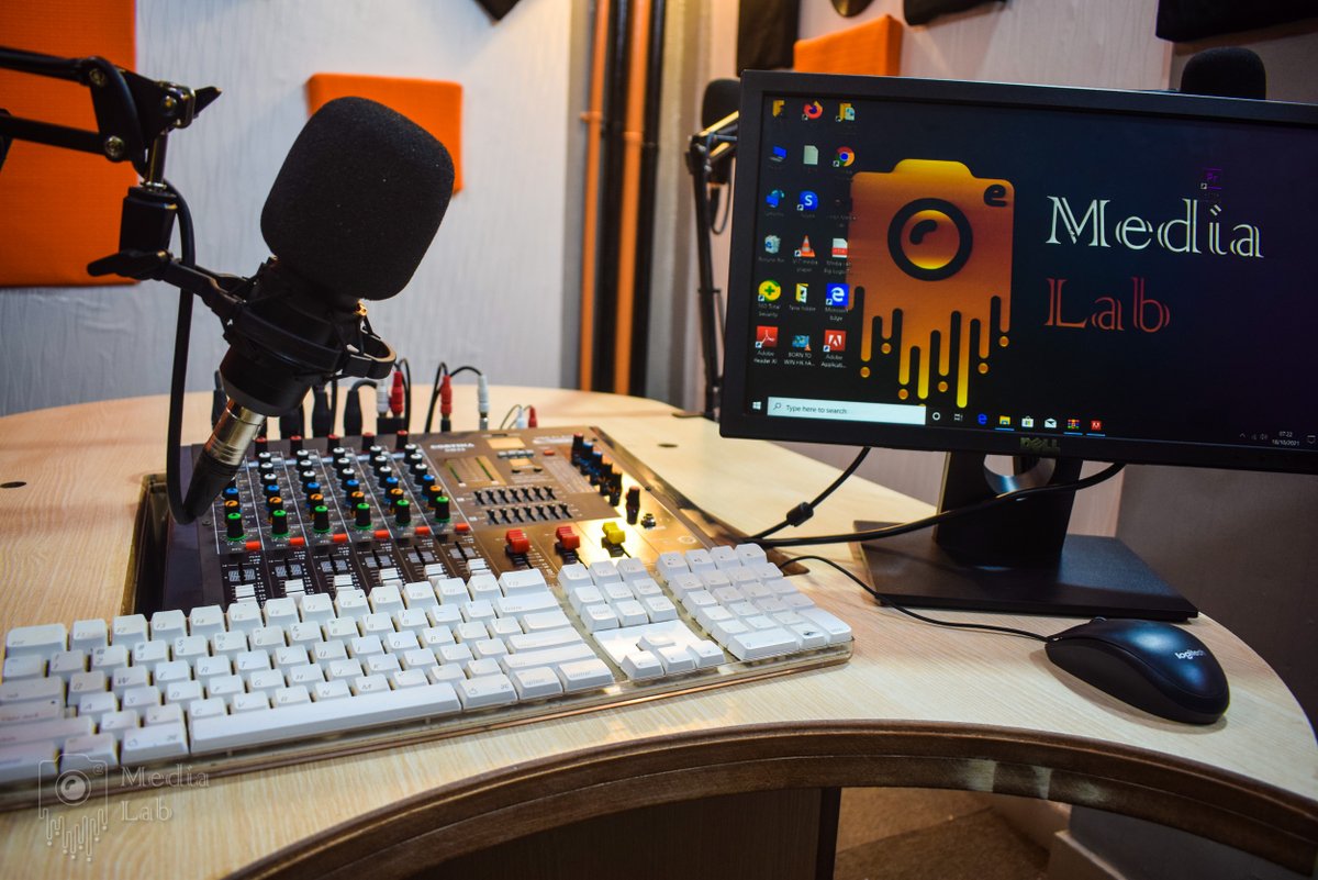 adamwalusimbi's tweet photo. 🚨🚨 WE'RE BACK 🚨🚨 

Many have been wondering what we've been up to. Well, this is it. A brand new state-of-the-art #radio studio. Check out @MediaLabEntebbe for details. 

#MediaLabIsBack #MediaLabEntebbe #Entebbe  #MediaLabRadio https://t.co/oD8qWHQtOh