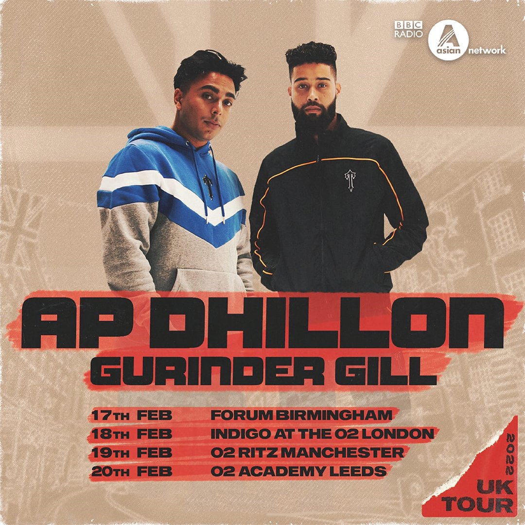 Everyone stay calm…it’s happening! 😱 We’re hyped to be the official radio partner for @apdhillxn and @gurindergill96's tour, coming to the UK in February 2022. 📣 Let us know if you’re going to get tickets!