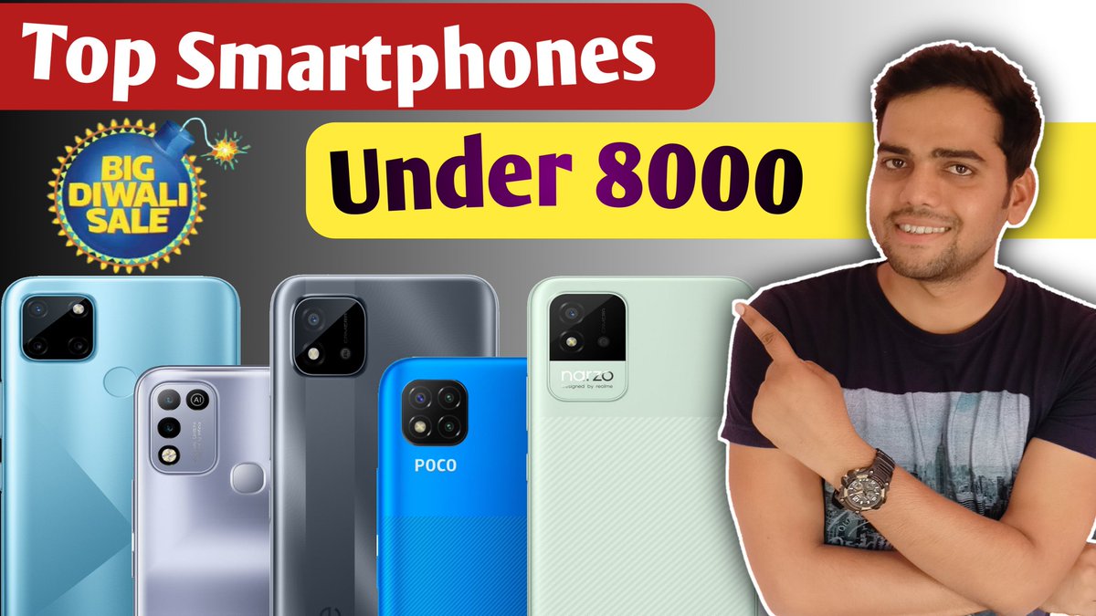 👉 Plz Like, Share & Subscribe Channel

@tech2pushpa
#BIGDIWALISALE #FlipkartBigDiwaliSale
Top Best smartphones under 8000 ⚡|Loot Offer | |Flipkart Big Diwali Sale 2021....

youtu.be/BKWianx2sGY