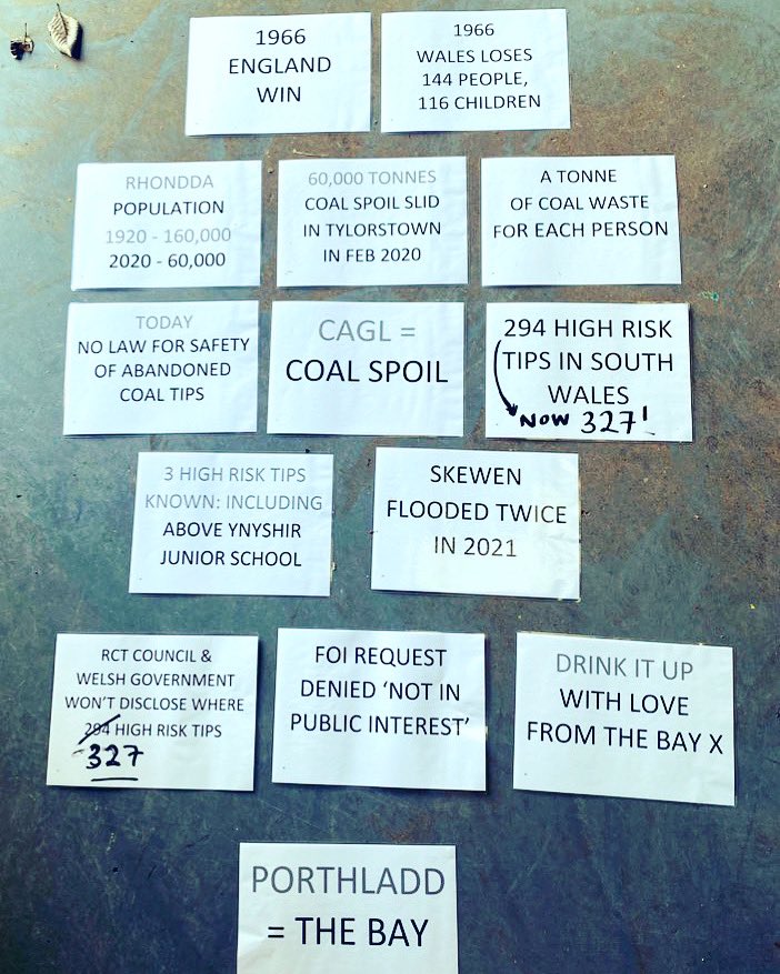 @fmwales Never forget. ❤️

Let’s not forget the 327 ‘high-risk’ tips in South Wales today, which the #WelshGovernment won’t share with us.

We need to know where they are and we all should be asking for immediate work to lansdscape these tip today.

Help us & join us at @WelshCoalTips.