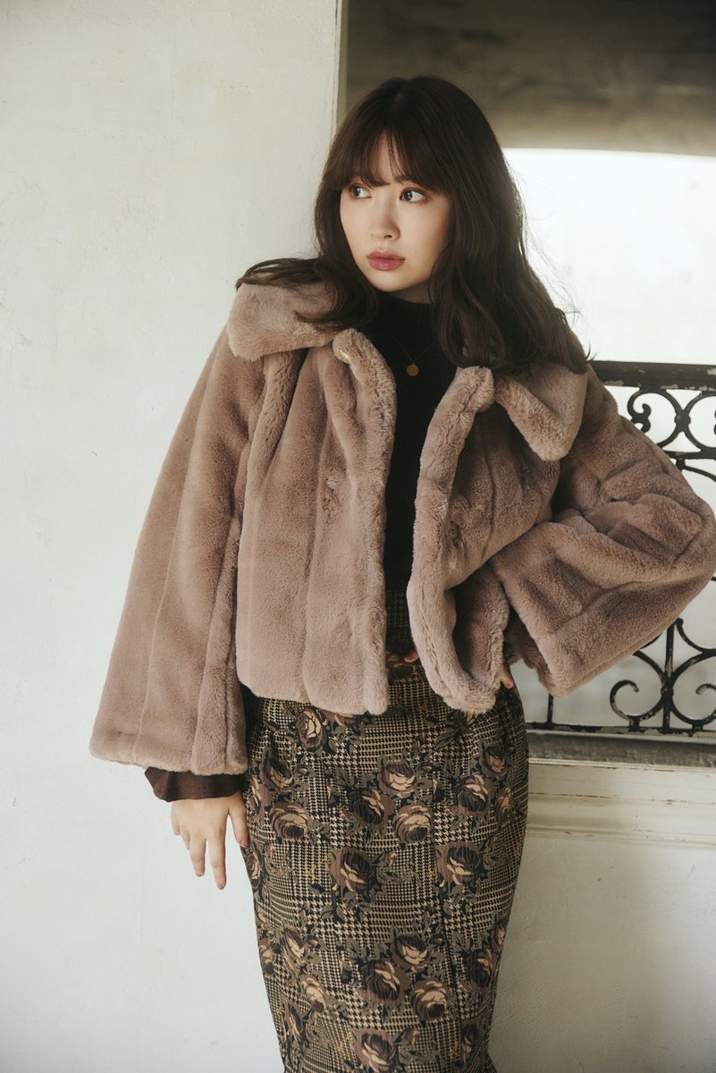 Herlipto Winter Love Faux FurCoat ファーコート