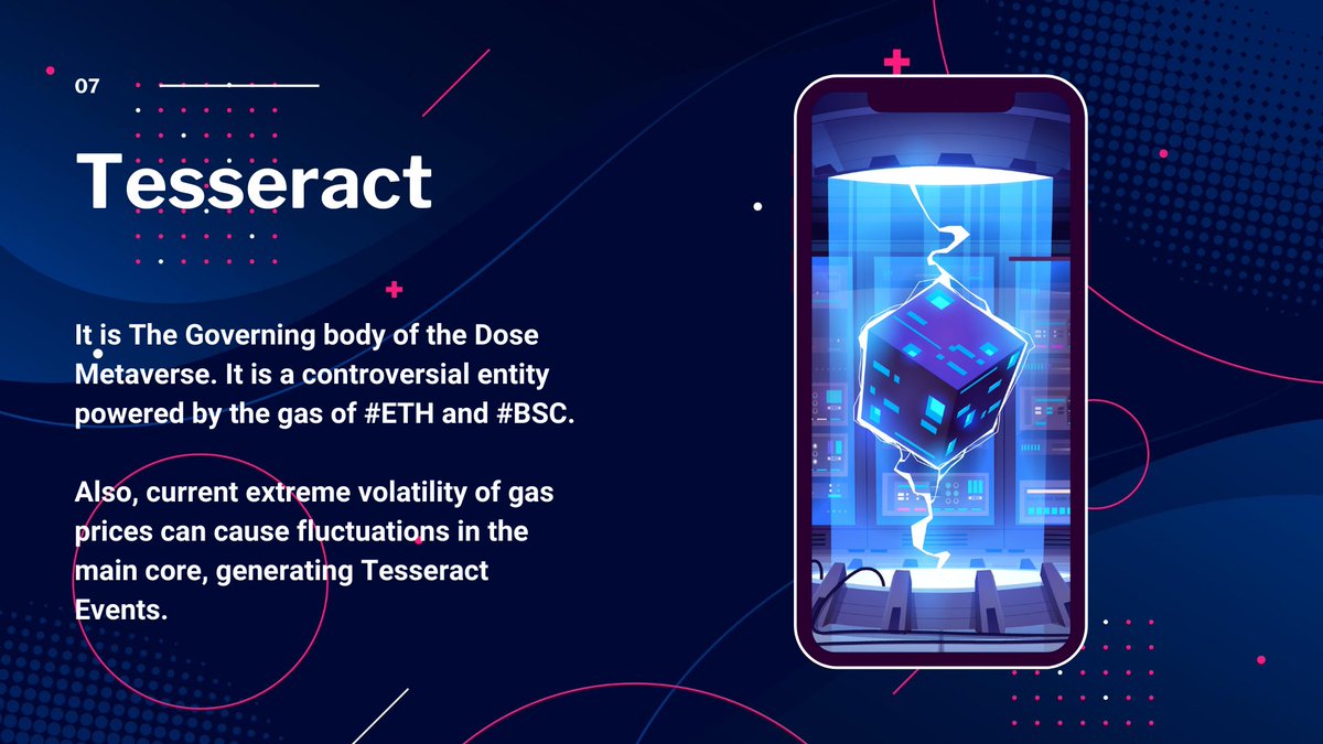 Today we present you The Tesseract, the governing body of Dose Metaverse. Find out more: doseofeth.com #NFTdrop  #nftcollector #nfts #nft #defi #NFTartist #cryptoart #blockchain #ethereum #bitcoin #nftart 💪