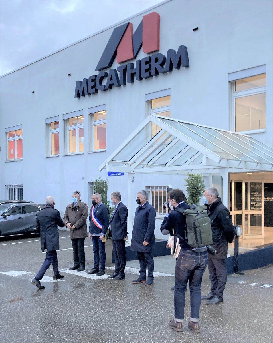 mecatherm's tweet photo. 📍Aujourd’hui à Barembach (67), l’équipe @Mecatherm a reçu la visite de @franckriester , Ministre délégué chargé du Commerce extérieur et de l’Attractivité dans le cadre du programme Relance Export Tour.
@businessfrance @EricThirouin @UnigrainsGroup https://t.co/A1YIgyHW2g