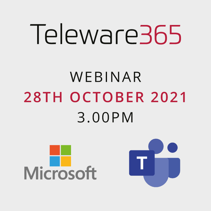 TeleWare's tweet photo. Want to hear how our industry #experts have supported businesses to successfully create a telephony solution in #MicrosoftTeams? Join our webinar ‘Hybrid working: Why you should be moving to a Microsoft phone system’ on 28th October to find out more. https://t.co/MzTFaJBTH9 https://t.co/zz3rKDbRat